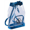 The Clear Drawstring Backpack